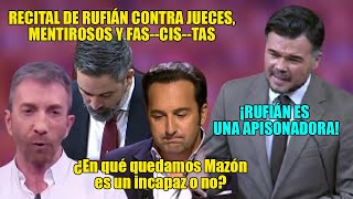 RECITAL de Gabriel Rufián👏APLASTA a Pablo Motos Ikér Jiménez Abascal Feijóo👏Parece el VENTORRO [upl. by Nicolais]