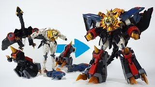 Super Mini Pla Genesic GaoGaiGar  Final Fusion Custom Painted Model [upl. by Leno]