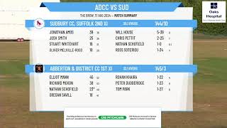 Abberton amp District CC 1st XI v Sudbury CC Suffolk 2nd XI [upl. by Reppep]