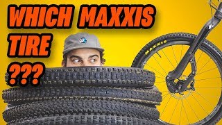 Maxxis MTB Tire Guide DHF vs DHR II vs Assegai vs Dissector vs Aggressor vs High Roller vs Ikon [upl. by Nnylirehs]