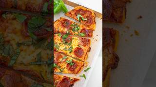 Pepperoni Basil Flatbread Pizza organiccooking flatbreadpizza pizzarecipe [upl. by Frankhouse]