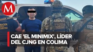 Vinculan a El Minimix supuesto líder del CJNG en Colima [upl. by Hinch]