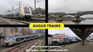 Autour de la gare de Nevers Bourgogne  FrancheComté partie 23 [upl. by Lauren]