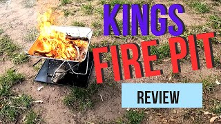 Kings Firepit Review Unleashing the Perfect Campfire Experience [upl. by Nathanson653]