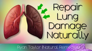 How To Repair Lung Damage Natural Remedies [upl. by Ut]