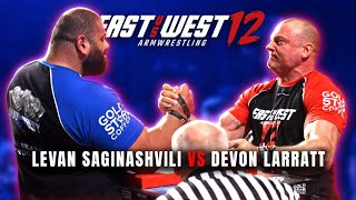 DEVON LARRATT vs LEVAN SAGİNASHVİLİ  EAST VS WEST 12 World Title Match official video [upl. by Edahsalof165]