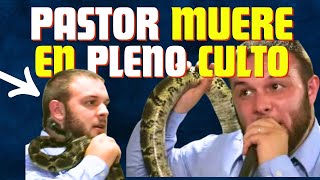 Falso PASTOR PIERDE VIDA EN PLENO CULTO tras provocar a SERPIENTE [upl. by Adlin]