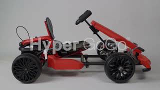 How to Turn Hoverboard into Gokart  Intall HYPER GOGO hoverboard Attachment [upl. by Orelle]