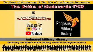 Battle of Oudenarde 1708 – the Duke of Marlborough  The War of the Spanish Succession [upl. by Dinnage]