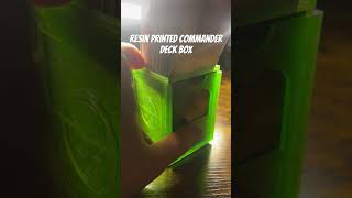 FULLY Customizable 3d printed commander deck box magicthegathering [upl. by Apfel]