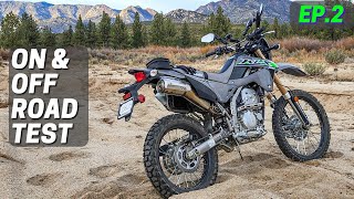 2024 Kawasaki KLX300  First Ride Impressions OnOff Road EP2 [upl. by Nelleyram]