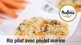 Safina recette  « Riz pilaf avec poulet mariné et les vermicelles » [upl. by Sessler513]