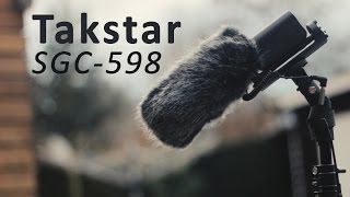 Takstar SGC598  Deadcat test [upl. by Madeline]