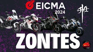 EICMA 2024 NOVEDADES ZONTES [upl. by Hayyim870]