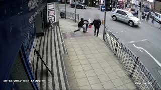 CCTV of Northampton robbery released [upl. by Kitrak]