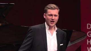 Hugo Wolf Verschwiegene Liebe–Ludwig Mittelhammer Bariton amp Marcelo Amaral Klavier 1232016 [upl. by Cornie]