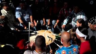 Stoney Creek Singers  Faiths Song  at the 48th Annual HaliwaSaponi Powwow 2013 [upl. by Aneeuq]