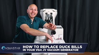 How To Replace Duck Bills In Your VG4 JW Vacuum Generator [upl. by Aynosal346]