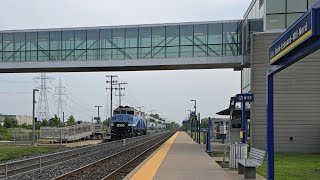 SaintLeonardMontreal North exo commuter train station 🚉 walkthrough [upl. by Mauralia]