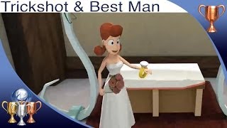 Octodad Dadliest Catch PS4  Trickshotgun Wedding amp The Best Man  Trophy Guides [upl. by Natsirt740]