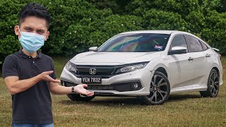 2020 Honda Civic 15L VTEC Turbo facelift review  RM135k [upl. by Vogele]