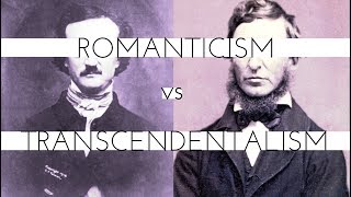 American Renaissance Literature Romanticism vs Transcendentalism [upl. by Matheson]