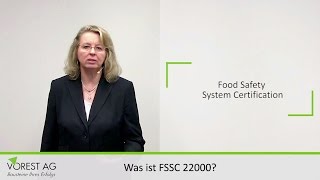 Was ist FSSC 22000  Food Safety System Certification [upl. by Lawley]