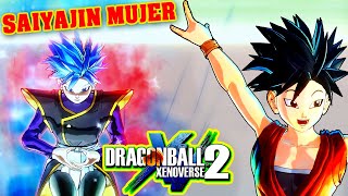 Dragon Ball Xenoverse 2 ❤️ Guia de la Saiyajin Mujer 😍 Rafagas de Ki Al Máximo  SSGSS Blue Infinito [upl. by Inal]