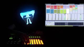 EverLight  quotI Am Not A DJquot  Live Performance Trance Set Demo  Ableton Live  Akai APC40 [upl. by Bork]