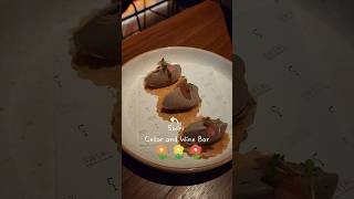 Swirl l Cellar and Wine Bar food foodchannel vlogs bar bangkokbar [upl. by Kirbee]