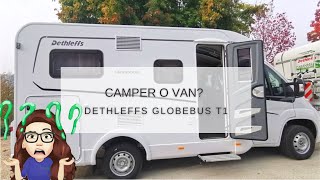 SEMINTEGRALE SUPER COMPATTO DETHLEFFS GLOBEBUS T [upl. by Romo]