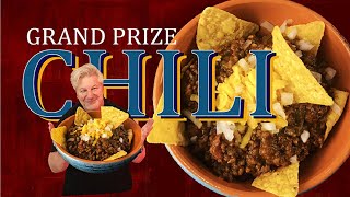 BEST CHILI RECIPE Secret Ingredient that makes a Grand Prize Texas Taste [upl. by Macri424]