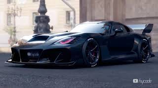 DODGE VIPER SRT  monster widebody kit by hycode [upl. by Jewell]