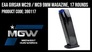 EAA Girsan MC28  MC9 9MM Magazine 17 Rounds  390117 [upl. by Annekam]