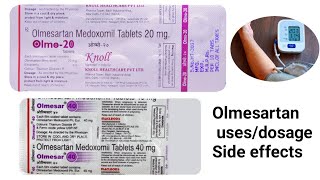 Olmo 20  olmesartan medoxomil tablet up in hindi [upl. by Nuawad173]