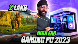 BEST HIGH END GAMING PC you can build in 2023  225Lac [upl. by Enna615]