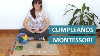 El Cumpleaños Feliz Montessori Para Niños  Ritual e Ideas para esta Actividad Montessori [upl. by Nnylatsyrk]