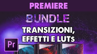 Transizioni Effetti e Luts per Premiere Pro Tutorial ITA [upl. by Hughie]