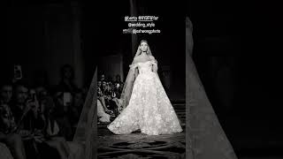 The House of Berta New York Bridal Fashion Week FW25 bride weddingphotography shorts runway [upl. by Hew]