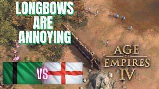 AOE IV Solo Ranked Season 8 Delhi vs English on Rocky River [upl. by Arin]