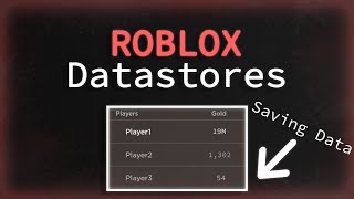 How to use Roblox Datastores [upl. by Phiona]