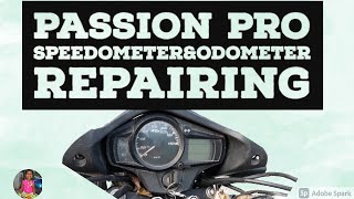 80PASSION PRO SPEEDOMETER AND ODOMETER REPAIRINGSPEEDOMETER NOT WORKING IN PASSION PROSNG [upl. by Alva]