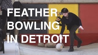 Feather Bowling in Detroit  Things to do in MetroDetroit [upl. by Xenia]