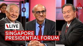 LIVE Presidential Forum with candidates Ng Kok Song Tharman Shanmugaratnam Tan Kin Lian [upl. by Nnaillek]