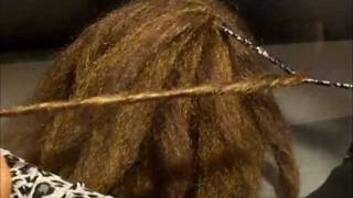 Making Synthetic Dreads Iron Tutorial [upl. by Anirok218]