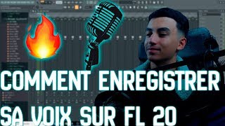 COMMENT ENREGISTRER SA VOIX SUR FL STUDIO 20 TUTO DÉBUTANTS RAP BEATMAKING FL STUDIO 20 [upl. by Ramed]