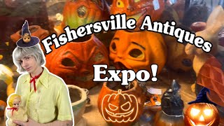 Fishersville Antique Expo Shop with me  Vintage Kitsch Reseller [upl. by Liatris437]