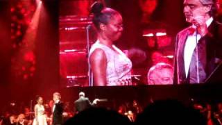 Andrea Bocelli amp Heather Headley  Cant Help Falling in Love [upl. by Etireuqram]