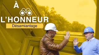 Comment se déroule une rénovation de toiture avec désamiantage  Geert visite un chantier à Gistel [upl. by Sonahpets165]