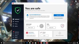 Bitdefender Total and Internet Security 2019 pro free  full version activation [upl. by Haneen]